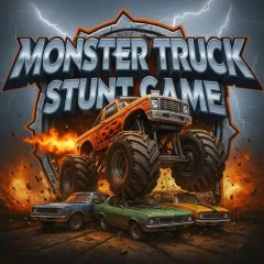 Monster Truck Stunt Game